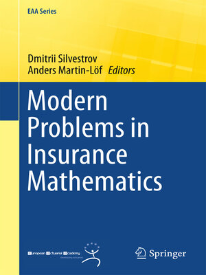 cover image of Modern Problems in Insurance Mathematics